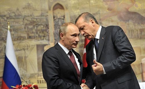 Среща на Путин с Ердоган